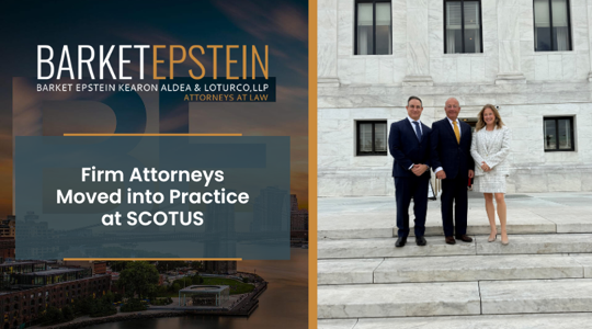 Firm Attorneys Moved into Practice at SCOTUS
