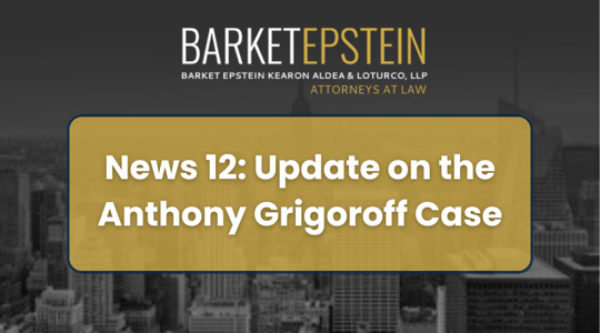 News 12: Update on the Anthony Grigoroff Case