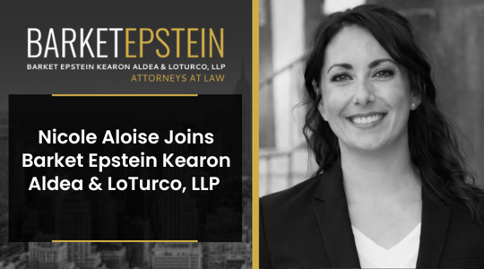 Nicole Aloise Joins Barket Epstein Kearon Aldea & LoTurco, LLP