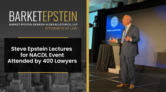 Steve Epstein Lectures for NACDL Event Attended by 400 Lawyers