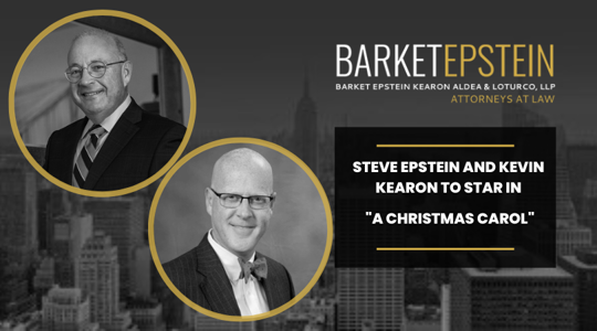 Steve Epstein and Kevin Kearon to Star in "A Christmas Carol"
