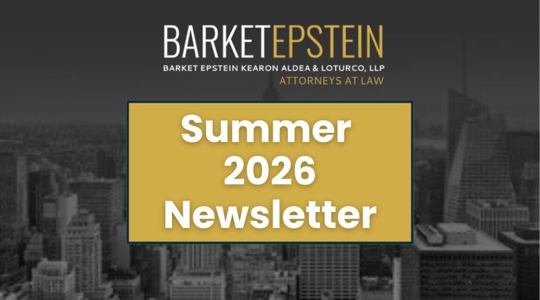 Summer 2026 Newsletter