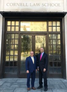 Partners Steven Epstein and Seymour James at Cornell